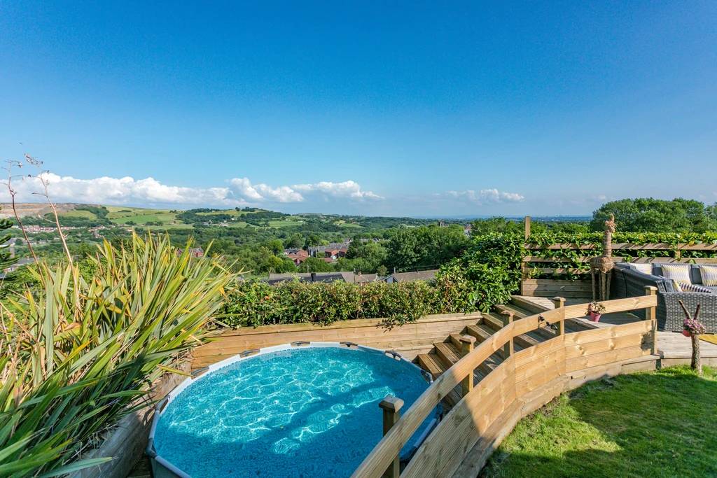 Pool with Countryside Views